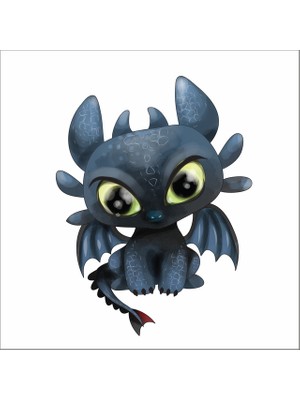 Reysa Tasarım Ejerderha Duvar Sticker Duvar Sticker 25X25 cm