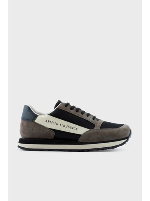 Armani Exchange Logolu Sneaker Ayakkabı Erkek Ayakkabı XUX083 XV263 T080