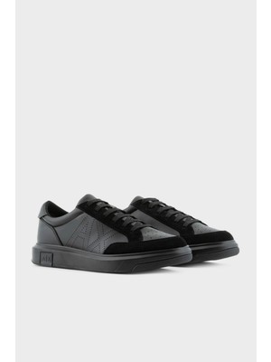 Armani Exchange Logolu Sneaker Ayakkabı Erkek Ayakkabı XUX177 XV762 K001