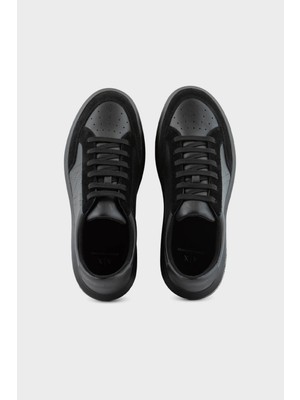 Armani Exchange Logolu Sneaker Ayakkabı Erkek Ayakkabı XUX177 XV762 K001