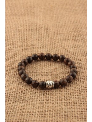 Deniz Doğal Taş Sertifikalı Bronzit   ( Taşlar) Doğaltaş Bileklik