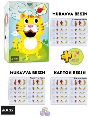 Kolix Doyur Beni Hayvanlar Kutu Seti Etkinlik Kutusu