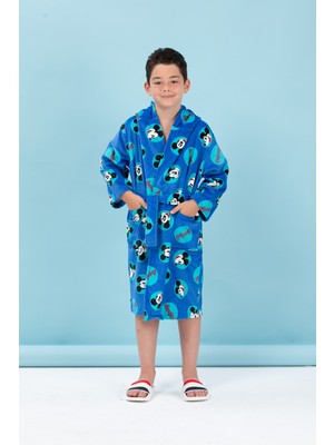 Özdilek Mickey Mouse Smile Disney Lisanslı Kapüşonlu Çocuk Bornozu 9/10 Yaş