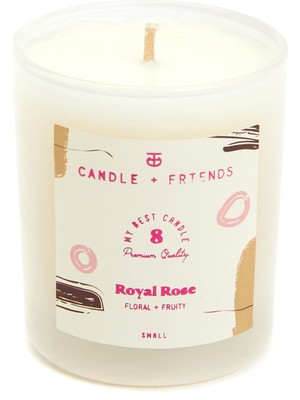 Candle and Friends No.8 Royal Rose Small Cam Mum 165GR.