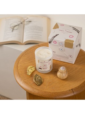 Candle and Friends No.8 Royal Rose Medium Cam Mum 240GR.