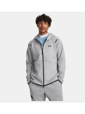 Under Armour Erkek UA Unstoppable Fleece Tam Boy Fermuarlı Sweatshirt