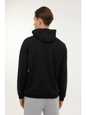 Kinetix M-SN88 Bsc Hoodıe 3fx Siyah Erkek Sweatshirt