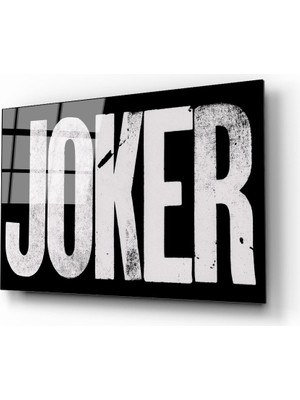 Kırmızı Ayı Joker Cam Tablo