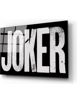 Kırmızı Ayı Joker Cam Tablo