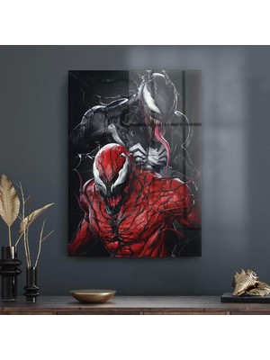Decovetro Cam Tablo Venom Vs Carnage 50X70 cm