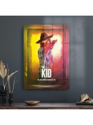 Decovetro Cam Tablo Walking Dead The Kid 50X70 cm