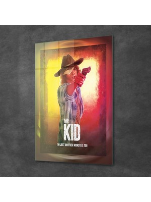 Decovetro Cam Tablo Walking Dead The Kid 50X70 cm