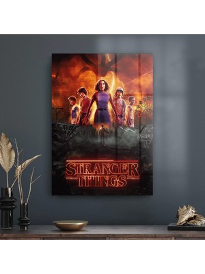 Decovetro Cam Tablo Stranger Things Poster 50X70 cm