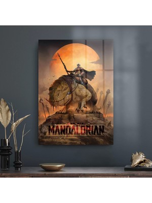 Decovetro Cam Tablo Star Wars Mandalorian Season 50X70 cm