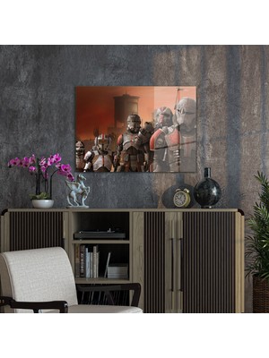 Decovetro Cam Tablo Star Wars Bad Batch 50X70 cm