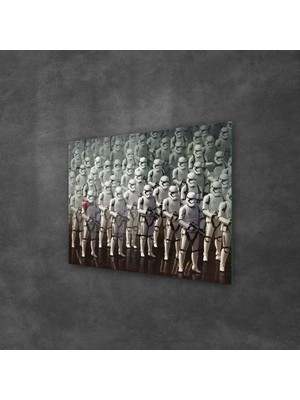 Decovetro Star Wars Stormtroopers Cam Tablo 50X70 cm