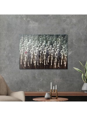 Decovetro Star Wars Stormtroopers Cam Tablo 50X70 cm