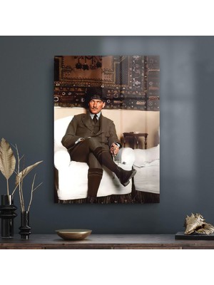 Decovetro Cam Tablo Atatürk Dekoratif 50X70 cm