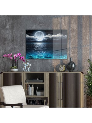 Decovetro Cam Tablo Night Ocean 50X70 cm