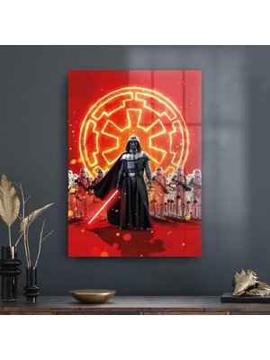 Decovetro Cam Tablo Star Wars Darth Vader 30X40 cm