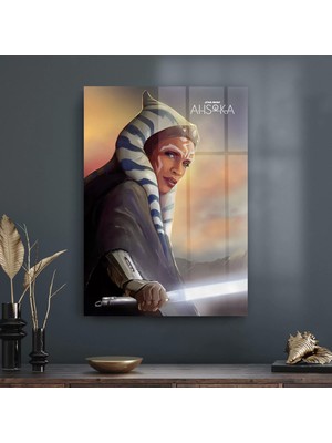Decovetro Cam Tablo Star Wars Ahsoka 70X100 cm