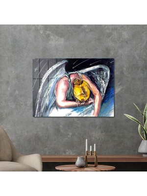 Decovetro Cam Tablo Angel Wings 30X40 cm