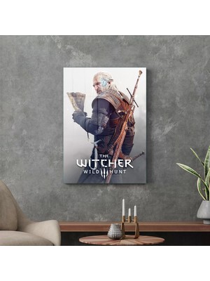 Decovetro Cam Tablo The Witcher Renkli 70X100 cm