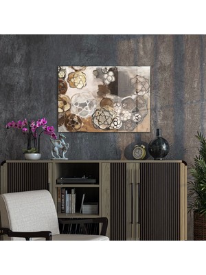 Decovetro Yağlı Boya Bohem Cam Tablo 30X40 cm
