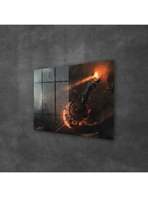 Decovetro Cam Tablo Lotr Battle Of Mordor 30X40 cm