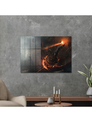 Decovetro Cam Tablo Lotr Battle Of Mordor 30X40 cm