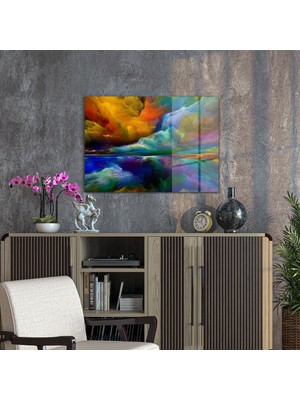 Decovetro Cam Tablo Colourful Clouds 30X40 cm
