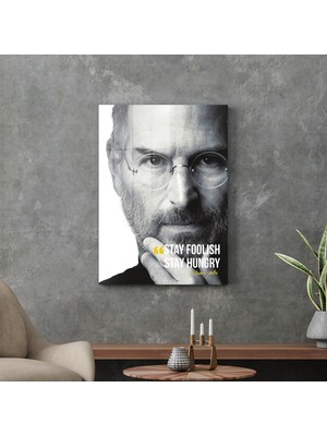 Decovetro Cam Tablo Steve Jobs Quotes 70X100 cm