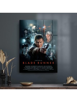 Decovetro Cam Tablo Blade Runner Film Afiş 70X100 cm