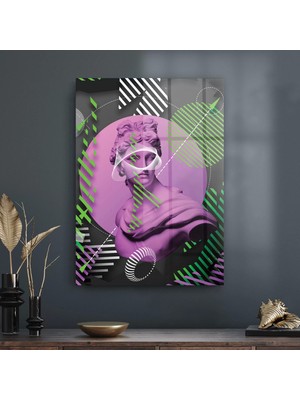 Decovetro Cam Tablo Modern Pop Art 70X100 cm