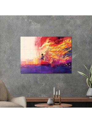 Decovetro Cam Tablo Walking Dreams 70X100 cm