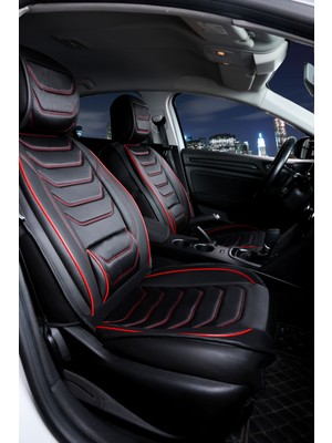 Kepmorpho 
alfa Romeo Giulietta Lüx Oto Koltuk Kılıfı Ön Arka Takım (Antalya) Siyah Kırmızı