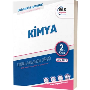 Eis Yayınları YKS DAF Kimya 2. Kitap Mavi Seri Ders Anlatım Föyü