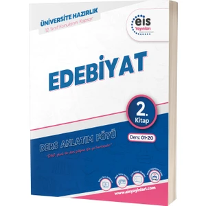 Eis Yayınları YKS DAF Edebiyat 2. Kitap Mavi Seri Ders Anlatım Föyü