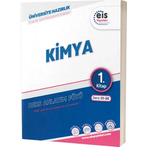 Eis Yayınları YKS DAF Kimya 1. Kitap Mavi Seri Ders Anlatım Föyü