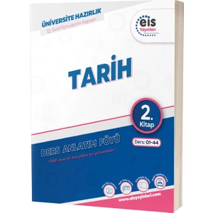 Eis Yayınları YKS DAF Tarih 2. Kitap Mavi Seri Ders Anlatım Föyü