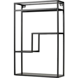 IKEA Salon-Mutfak Dekorasyon Duvar Rafı,meridyendukkan Antrasit Renk 40X60 cm Sergi-Obje-Kitap Rafı