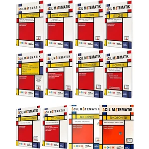 Acil Yayınları 2024 TYT - AYT Matematik - Geometri Fasikülleri - 12 Kitap