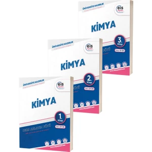 Eis Yayınları YKS DAF Kimya 1 - 2 - 3 Mavi Seri Ders Anlatım Föyleri
