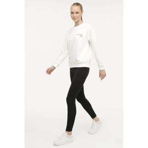 Anna Kadın Ekru Sweatshirt