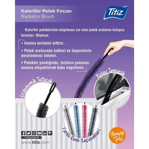 Kalorifer Petek Temizleme Fırçası