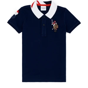 U.S. Polo Assn. Erkek Çocuk Lacivert Basic T-Shirt 50263006-VR033