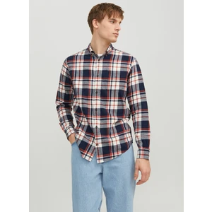 Jack & Jones Kırmızı Erkek Gömlek 12235982_JJECLASSIC Autumn Check Sh