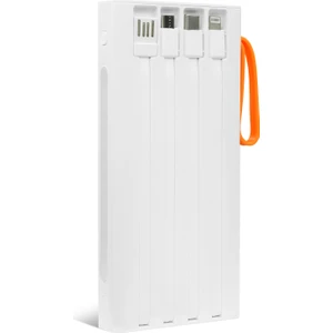 10.000 Mah Pd 22.5W Dahili Kablolu Hızlı Şarj LED Fener Gerçek 10.000 Mah QC10 Powerbank