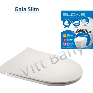 Banyo Gala Slim Yavaş Kapanan Klozet Kapağı