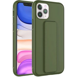 iPhone 11 Pro Kılıf Şık ve Stantlı QStand Premium Kapak